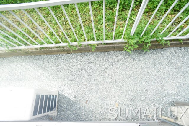 熊本市中央区平成１丁目のタウンのバルコニー