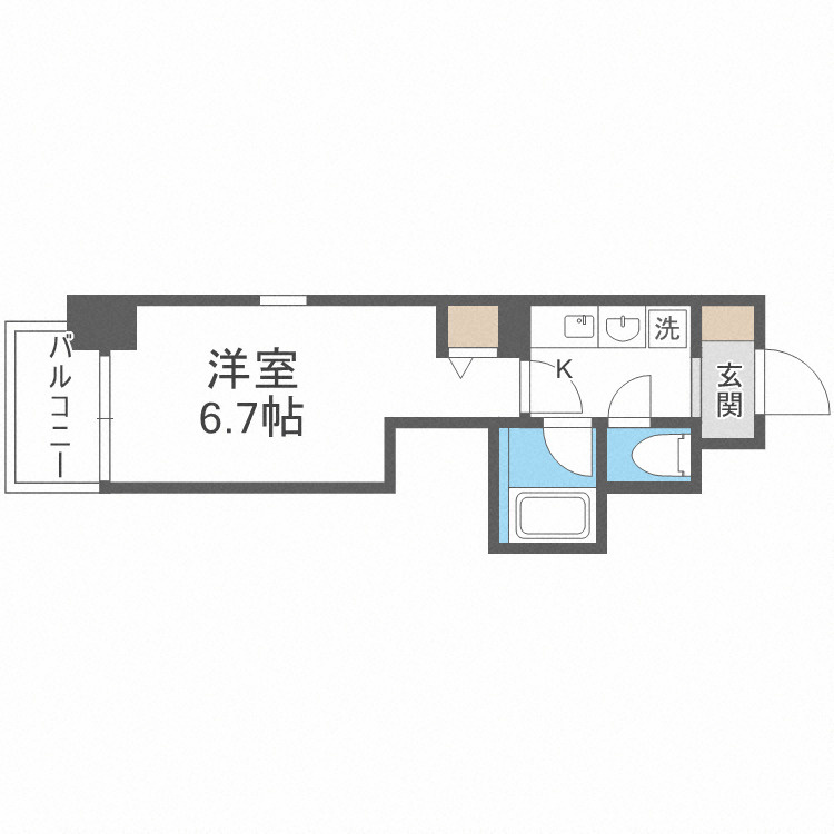 エステムコート大阪城南Ⅱの間取り|エステムコート大阪城南Ⅱ　間取