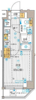 【間取り】 | プレール・ドゥーク豊洲スクエア