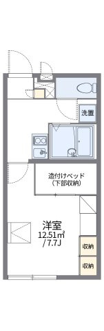 【間取り】 | レオパレスグリーンコート