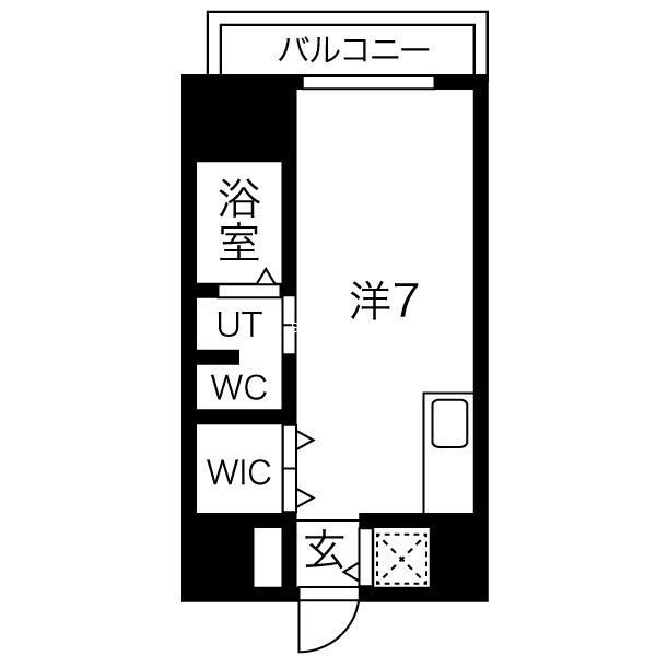 コーラルポワント難波WESTの間取り