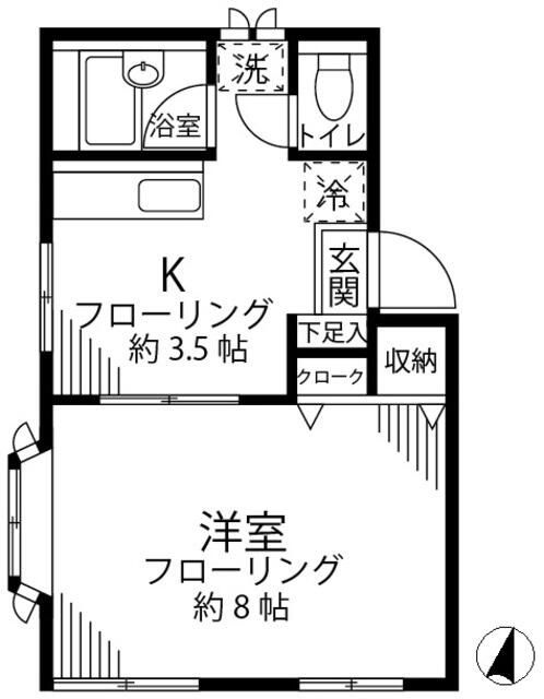 プチメゾンイトウの間取り
