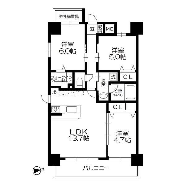 ソル グランデの間取り