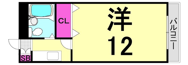 Collection武庫川の間取り