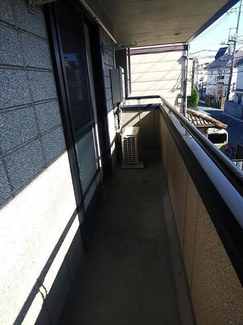 Ｃｏｌｌｉｓ馬込のバルコニー