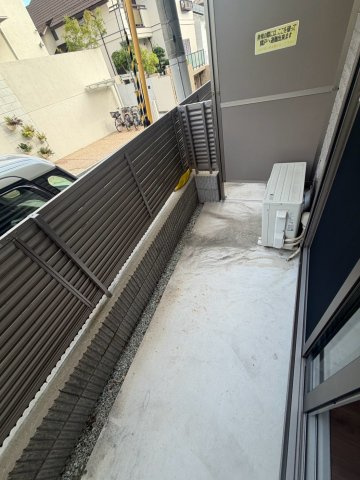メゾン六甲Ⅱのバルコニー