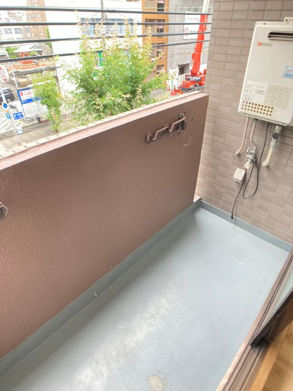 ノールハイツのバルコニー