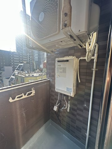 プレール新町のバルコニー