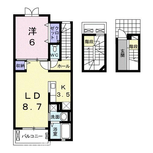 【間取り】 | フェリーチェＭ