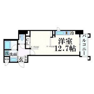 インペリアル新神戸の間取り