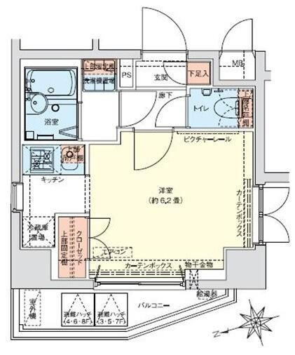 ドルチェ東京向島の間取り