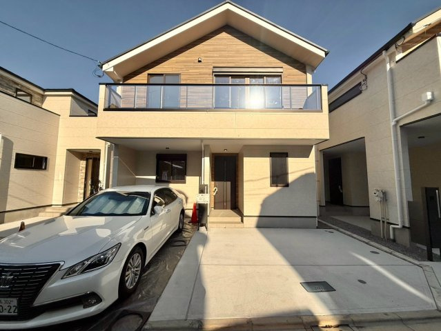 板橋区成増4丁目　新築戸建　全2棟の外観|2026.10.19撮影

現地ご見学希望・資料請求などお気軽にお問い合わせ下さい！
03-5990-5201