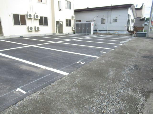 エール帯広Ⅲの駐車場