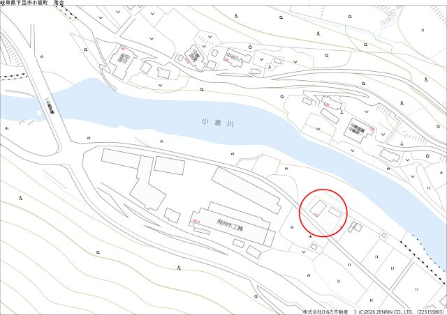 26/9/19　NEW　下呂市小坂町落合　900万円の地図