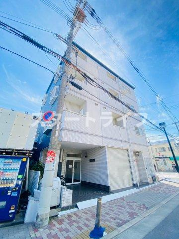 大阪市東淀川区豊新１丁目の賃貸マンションの外観