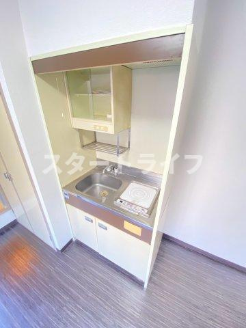 大阪市東淀川区豊新１丁目の賃貸マンションのキッチン
