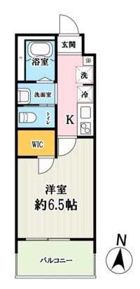ファミール草加の間取り
