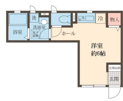 ラフィネ中目黒の間取り