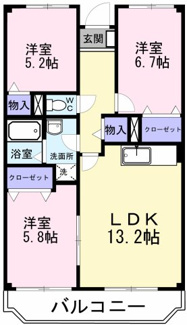 【間取り】 | ランデックス恵