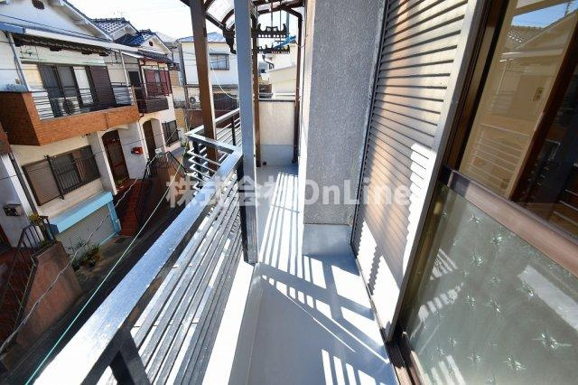 東大阪友井1丁目戸建のバルコニー