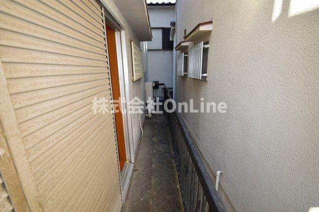 東大阪友井1丁目戸建のバルコニー