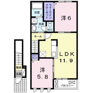 【間取り】 | フォルトゥーナⅤ