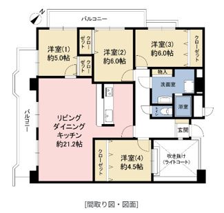 【間取り】 | グローバル飯塚