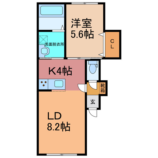 グラシアスSHの間取り
