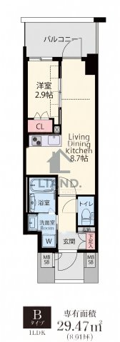 MysCasettaHakata　博多小学校区の間取り|MysCasettaHakata