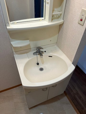 ヴィラ歌島の洗面所