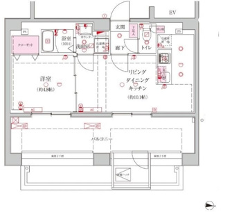 【間取り】 | ベルシード新大橋