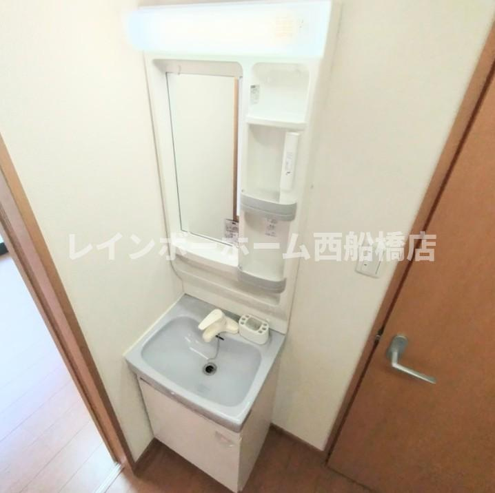 リバーハイツⅡの洗面所