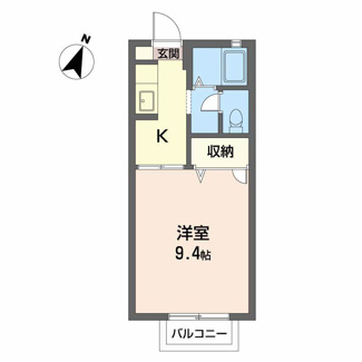 【間取り】 | ビレッジ城北 Ｃ棟