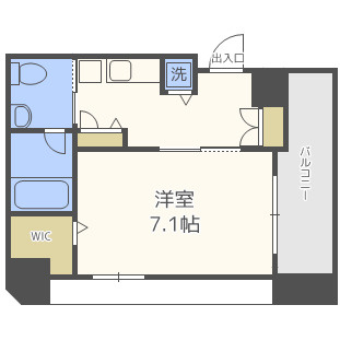 【間取り】 | ISM谷町六丁目