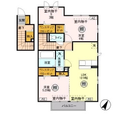 エクレールの間取り