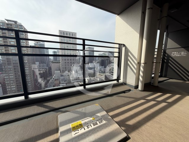 ブランズタワー大阪本町のバルコニー|ブランズタワー大阪本町　バルコニー