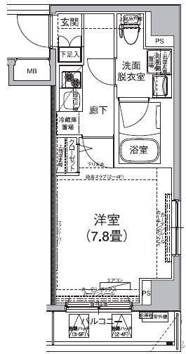 アイル赤羽サウスの間取り|間取りです。