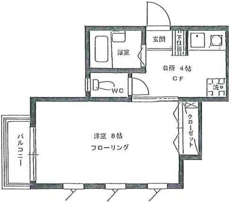 モンペリエ2の間取り