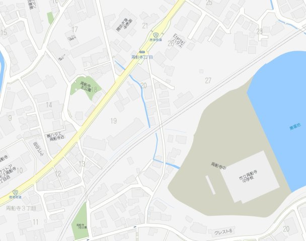 グリーンヒルズ平尾、１階Cの地図