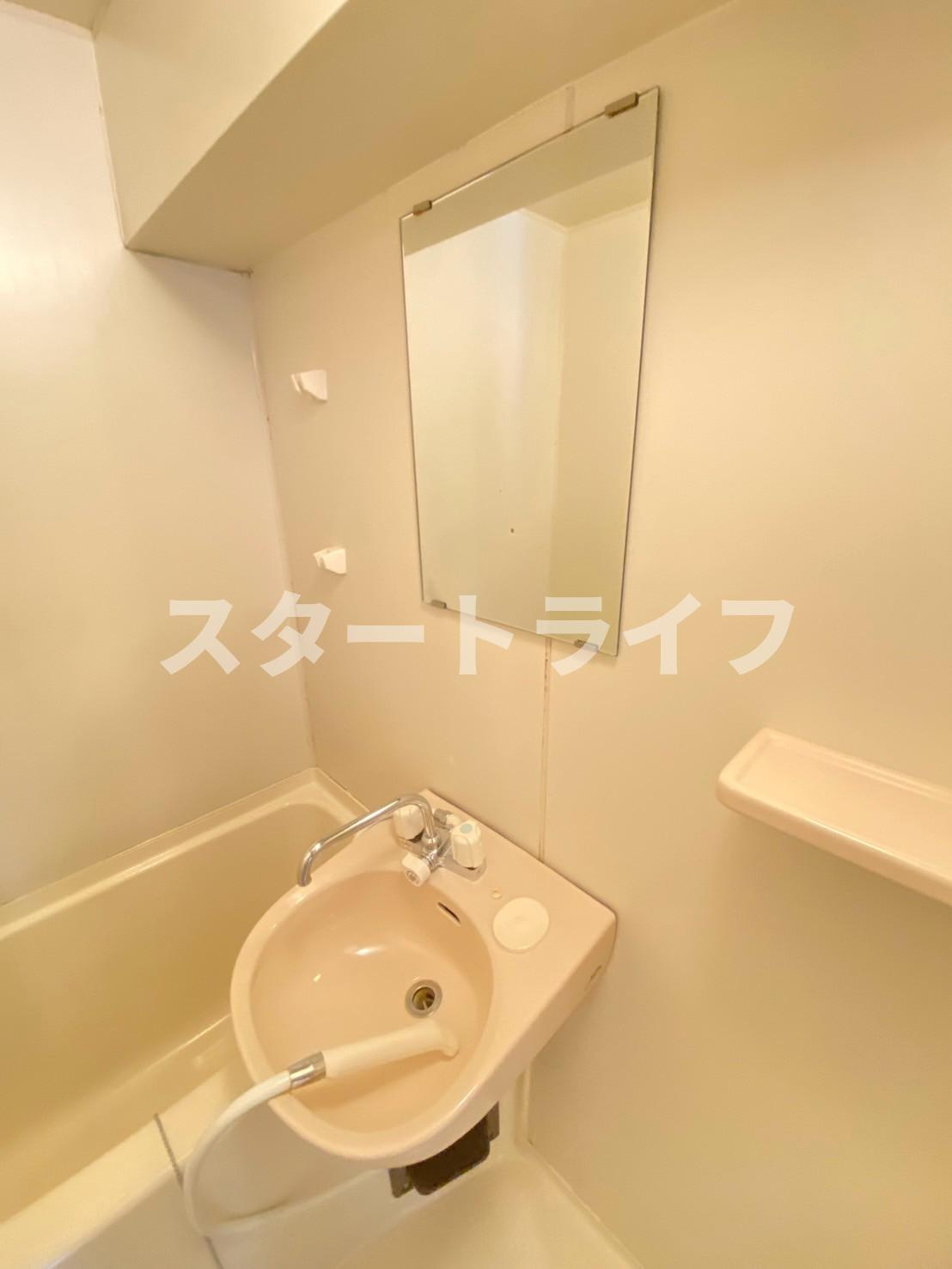 大阪市東淀川区菅原３丁目の賃貸マンションの洗面所