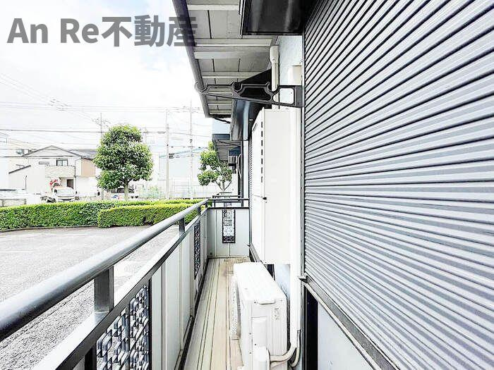 ヴァンベール東川口　Ⅴのバルコニー
