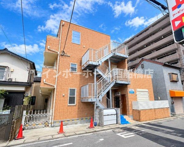 市川市八幡１丁目のアパートの外観