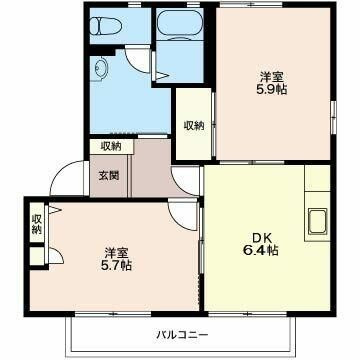 グレイスコート壱番館の間取り