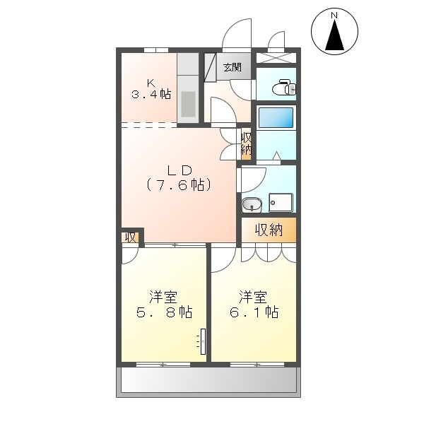 卯坂の杜の間取り