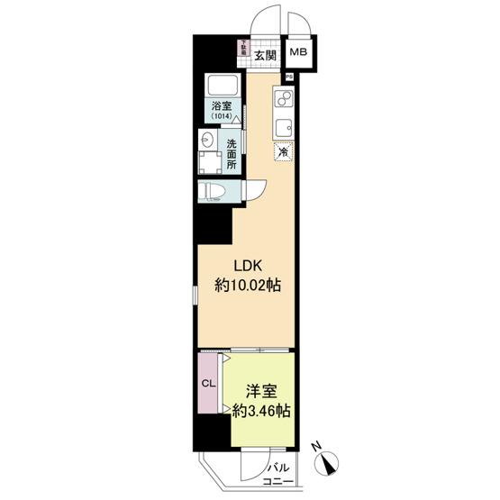 【間取り】 | URBAN PARK難波南