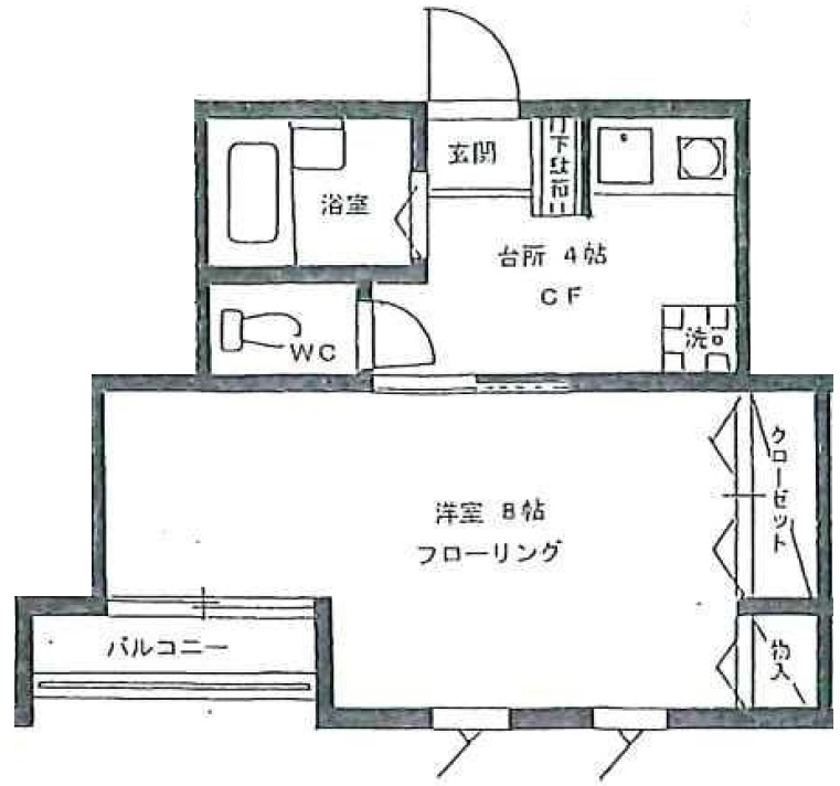 モンペリエ2の間取り