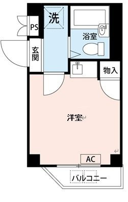 キャピタル浅草の間取り|間取りです。