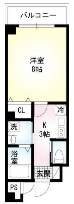LEO弐拾六番館の間取り