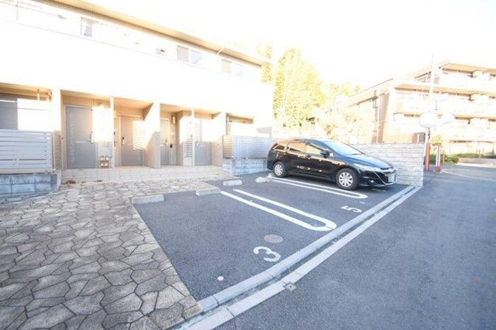 エスポワールの駐車場