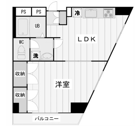 ハイツピアヴァリーの間取り
